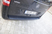 Mercedes Vito/V-class W447 2014– Takapuskurin suojalista EuroCap (ABS) kuva 8