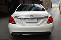 Mercedes C-class W205 2014–2021 Korisarja täydellä takapuskurilla (AMG C63-designs 2014-2018) kuva 15
