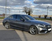 Mercedes C-class W205 2014–2021 Korisarja täydellä takapuskurilla (AMG C63-designs 2014-2018) kuva 2