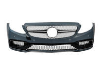 Mercedes C-class W205 2014–2021 Korisarja täydellä takapuskurilla (AMG C63-designs 2014-2018) kuva 6
