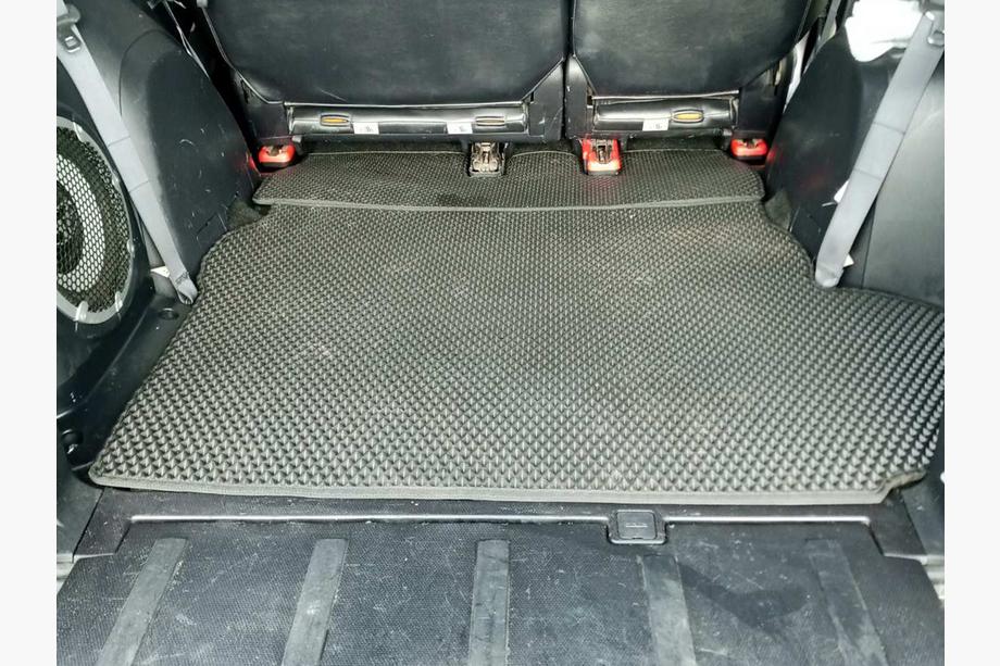Mitsubishi Outlander 2006–2012 Tavaratilan matto (EVA, musta) 7-paikkainen Ilman subwooferia Kuva 7