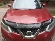 Nissan X-trail T32/Rogue 2014–2021 Konepellin tuuliohjain (EuroCap) kuva 1