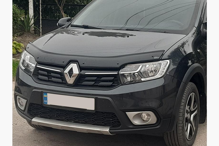 Renault Sandero 2013–2022 Konepellin tuuliohjain (EuroCap) Kuva 5