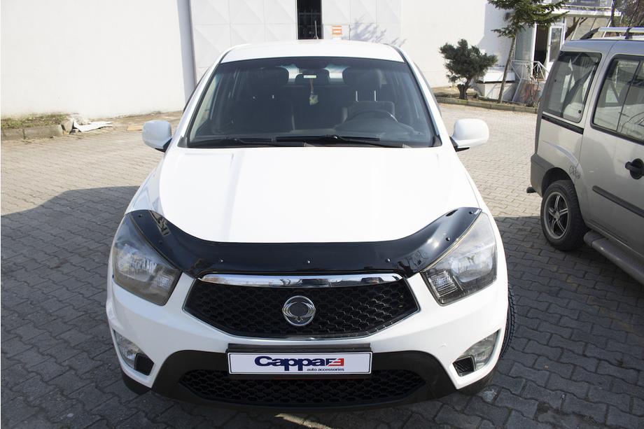SsangYong Korando 2010–2019 Konepellin tuuliohjain EuroCap (Korando Sports) Kuva 2