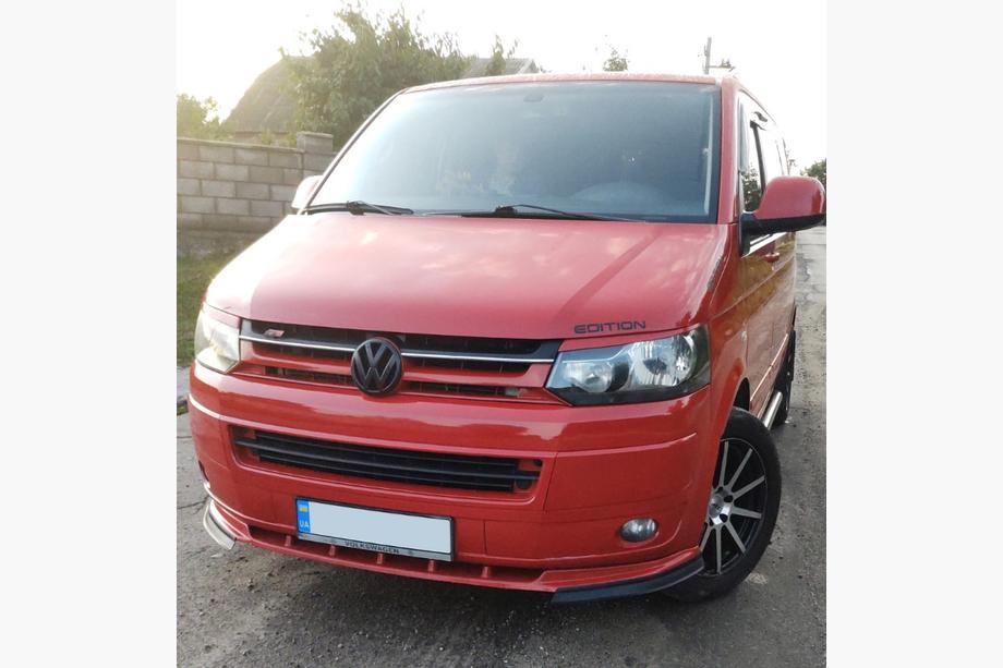 Volkswagen T5 2010–2015 Etupuskurin lip-spoileri (ABS) Image