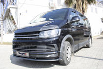 Volkswagen T6 2015–2024 Konepellin tuuliohjain (carbon-look) (EuroCap) kuva 9