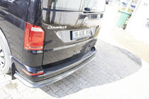 Volkswagen T6 2015–2024 Takapuskurin lipan jatke, hiilikuitu-look (ABS) kuva 4