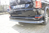 Volkswagen T6 2015–2024 Takapuskurin lipan jatke, hiilikuitu-look (ABS) kuva 7