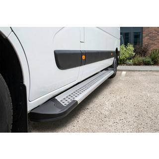 Sivuporrassarja New Vision Grey (2 kpl, alumiini) kuva 1