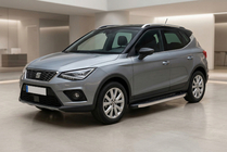 Seat Arona 2017– BlackLine-sivuporrassarja (2 kpl, alumiini) kuva 1