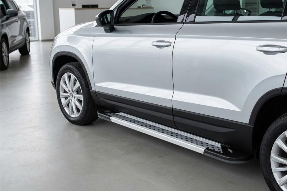 Seat Ateca 2016– Sivuporrassarja New Vision Grey (2 kpl, alumiini) Image