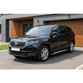 Sivuastinlaudat New Vision Black (2 kpl, alumiini) kuva 1