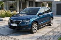 Skoda Karoq 2018– Sivuastinlaudat New Vision Black (2 kpl, alumiini) kuva 1