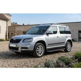Tayga Black sivuaskelmat (2 kpl, alumiini) Skoda Yeti 2009–2017 kuva 1