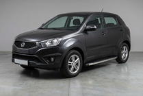 SsangYong Korando 2010–2019 BlackLine-sivuporrassarja (2 kpl, alumiini) kuva 1