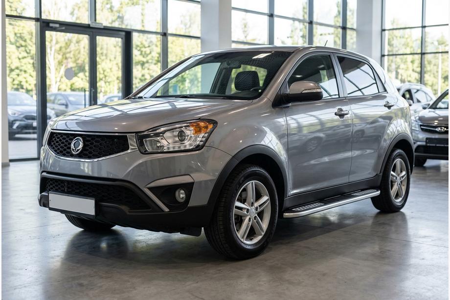SsangYong Korando 2010–2019 Tayga V2 sivukynnykset (2 kpl, alumiini) Image