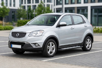 SsangYong Korando 2010–2019 Sivuastinlaudat New Vision Black (2 kpl, alumiini) kuva 1