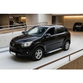 Sivuporrassarja New Vision Grey (2 kpl, alumiini) kuva 1