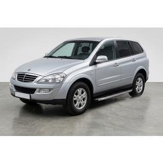 Sivuporrast BlackLine (2 kpl, alumiini) SsangYong Kyron 2005–2014 kuva 1
