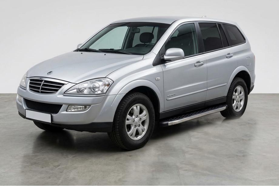 SsangYong Kyron 2005–2014 Sivuporrast BlackLine (2 kpl, alumiini) Image