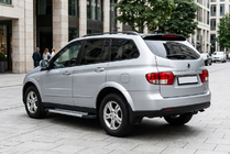 SsangYong Kyron 2005–2014 Sivuporrast New Vision Grey (2 kpl, alumiini) kuva 1