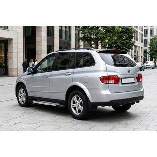 Sivuporrast New Vision Grey (2 kpl, alumiini) SsangYong Kyron 2005–2014 kuva 1