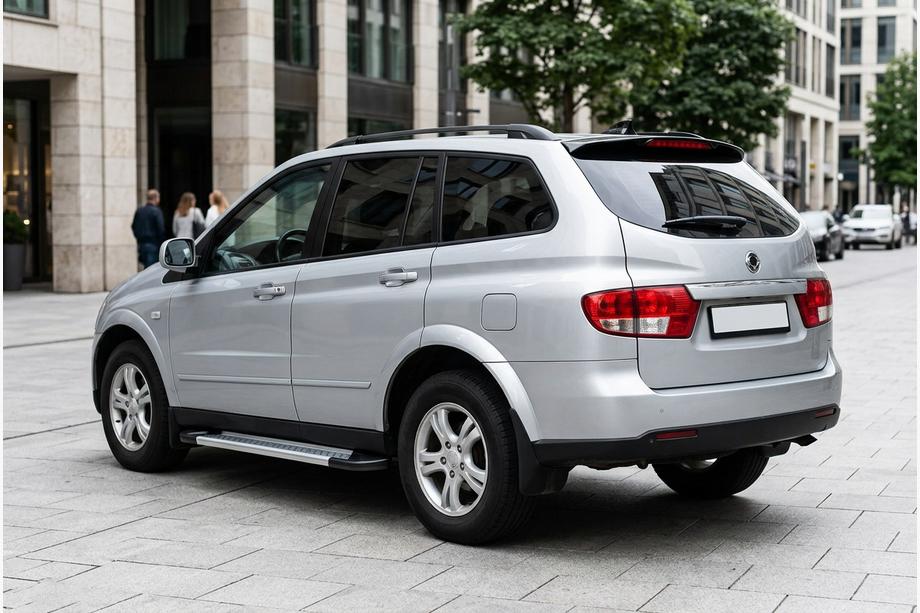 SsangYong Kyron 2005–2014 Sivuporrast New Vision Grey (2 kpl, alumiini) Image