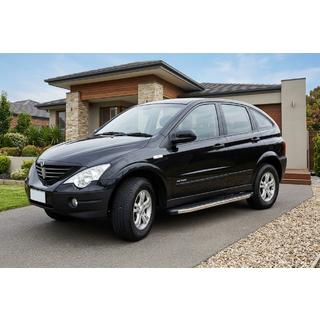 BlackLine-sivuporrassarja (2 kpl, alumiini) SsangYong Action 2005–2018 kuva 1
