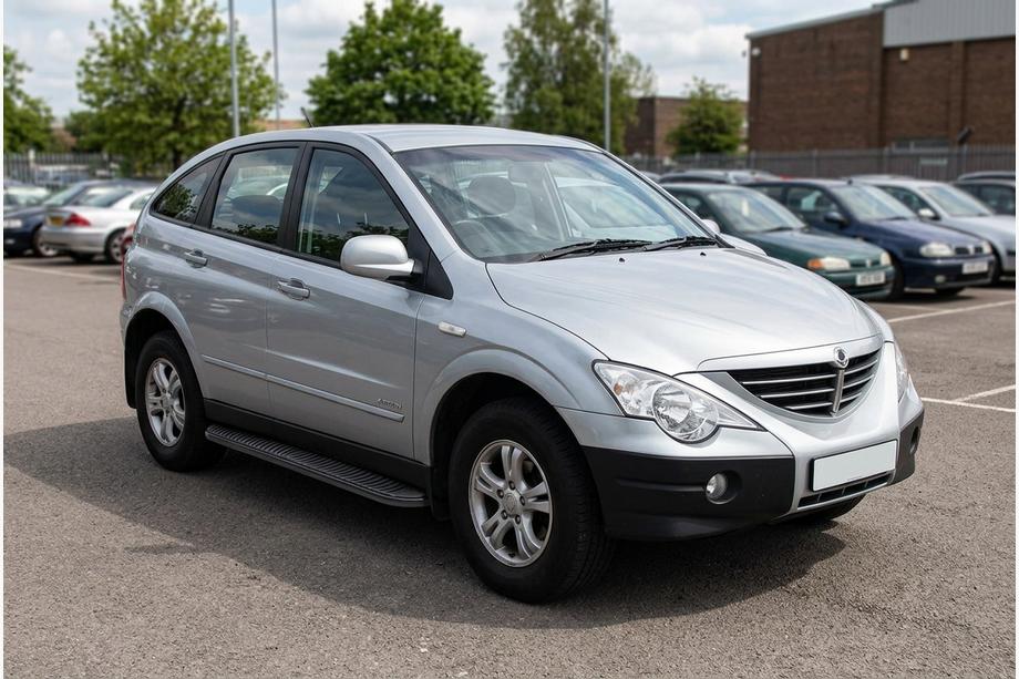 SsangYong Action 2005–2018 Tayga Black sivuaskelmat (2 kpl, alumiini) Image