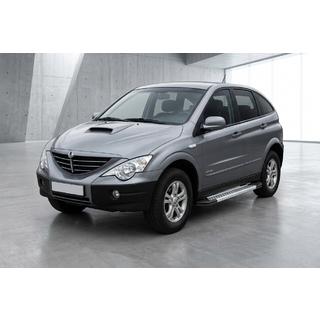 Sivuporrassarja New Vision Grey (2 kpl, alumiini) SsangYong Action 2005–2018 kuva 1