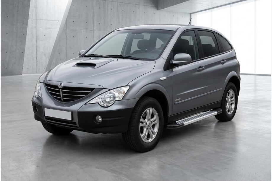 SsangYong Action 2005–2018 Sivuporrassarja New Vision Grey (2 kpl, alumiini) Image