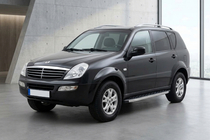SsangYong Rexton I 2001–2017 BlackLine-sivuporrast (2 kpl, alumiini) 2012-2017 kuva 1