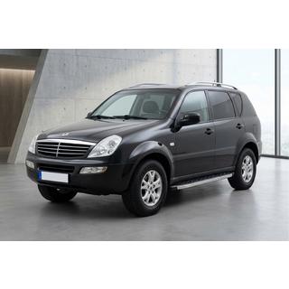BlackLine-sivuporrast (2 kpl, alumiini) SsangYong Rexton I 2001–2017 kuva 1