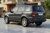 SsangYong Rexton I 2001–2017 Sivukynnykset Tayga Black (2 kpl, alumiini) kuva 1