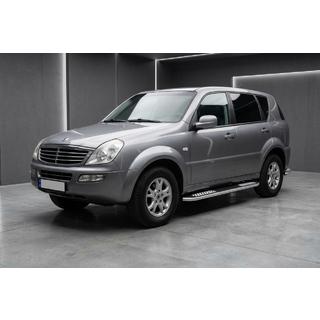 Tayga V2 sivukynnykset (2 kpl, alumiini) SsangYong Rexton I 2001–2017 kuva 1