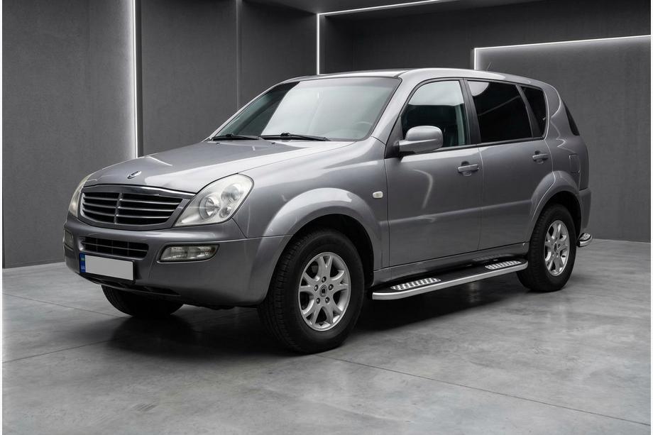 SsangYong Rexton I 2001–2017 Tayga V2 sivukynnykset (2 kpl, alumiini) Image