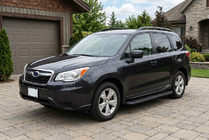 Subaru Forester 2013–2018 Tayga Black sivuaskelmat (2 kpl, alumiini) kuva 1