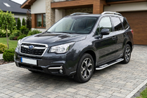Subaru Forester 2013–2018 Tayga V2 sivukynnykset (2 kpl, alumiini) kuva 1
