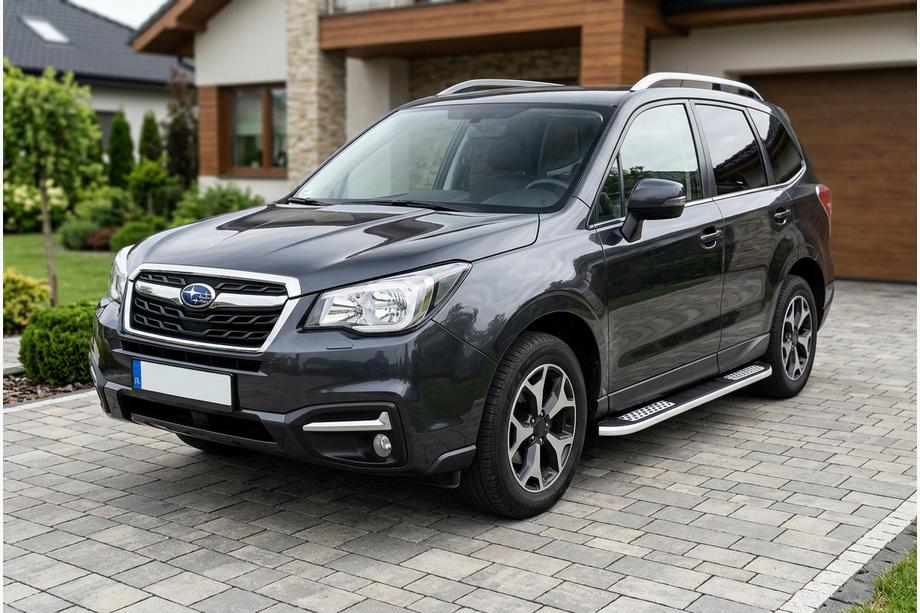 Subaru Forester 2013–2018 Tayga V2 sivukynnykset (2 kpl, alumiini) Image