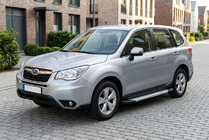 Subaru Forester 2013–2018 Sivuporrassarja New Vision Grey (2 kpl, alumiini) kuva 1