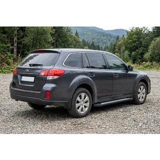 Sivuastinlaudat New Vision Black (2 kpl, alumiini) kuva 1