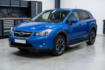 Subaru XV 2011–2017 BlackLine-sivuporrassarja (2 kpl, alumiini) kuva 1