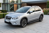 Subaru XV 2011–2017 Tayga Black sivuaskelmat (2 kpl, alumiini) kuva 1