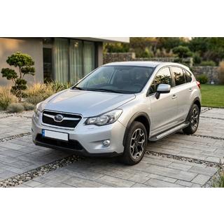 Sivuastinlaudat New Vision Black (2 kpl, alumiini) Subaru XV 2011–2017 kuva 1