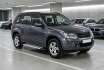 Suzuki Grand Vitara 2005–2017 Sivuporrassarja New Vision Grey (2 kpl, alumiini) kuva 1
