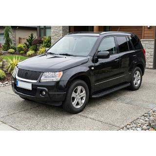 Tayga Black sivuaskelmat (2 kpl, alumiini) Suzuki Grand Vitara 2005–2017 kuva 1