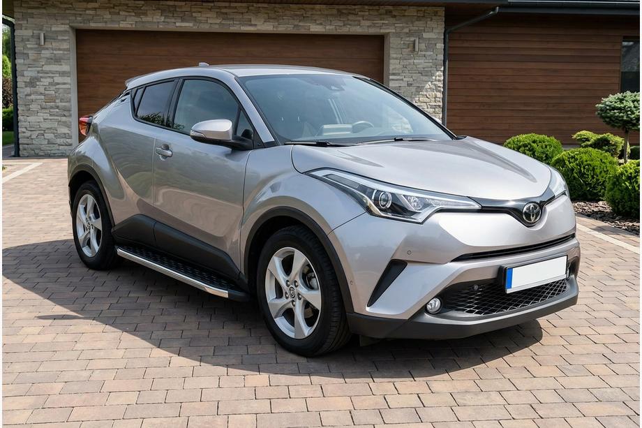 Toyota C-HR 2016–2023 Sivuporrast BlackLine (2 kpl, alumiini) Image