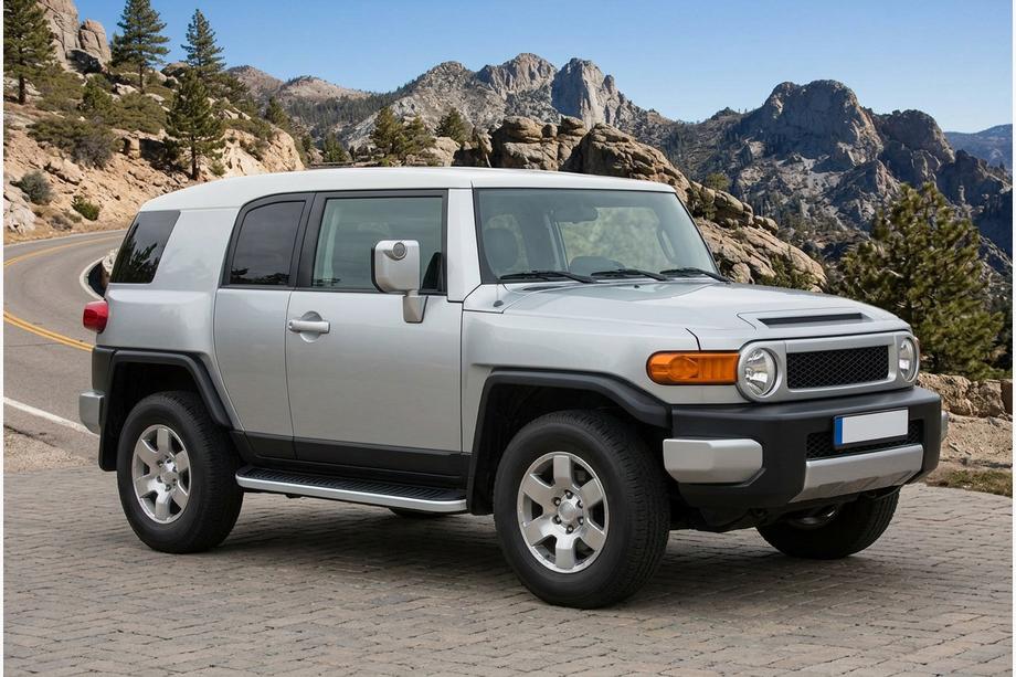 Toyota FJ Cruiser 2006–2022 Tayga Grey -sivuaskelmat (2 kpl, alumiini) Image