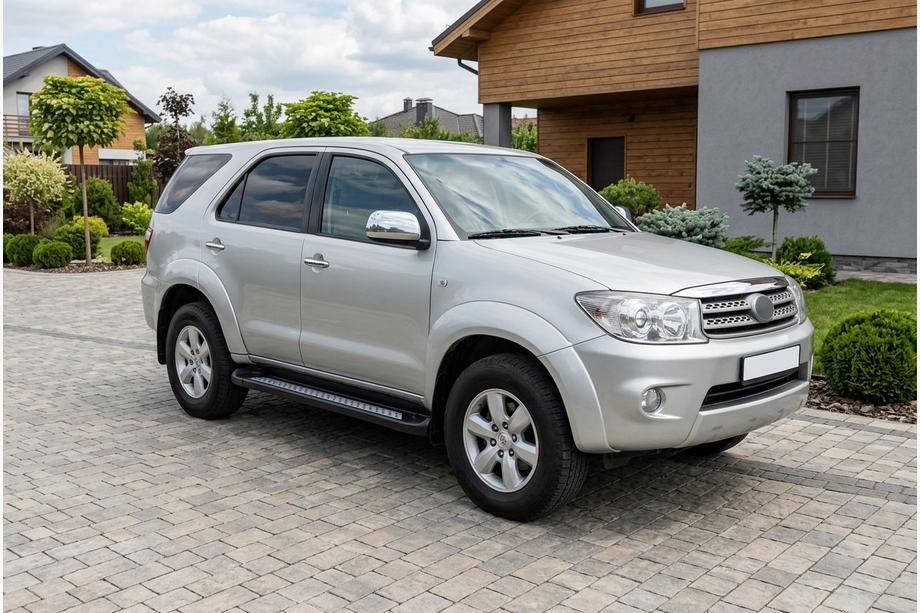 Toyota Fortuner 2006–2015 Sivuporrat New Vision Black (2 kpl, alumiini) Image