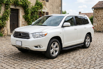 Toyota Highlander 2008–2013 Sivukynnykset Tayga Black (2 kpl, alumiini) kuva 1